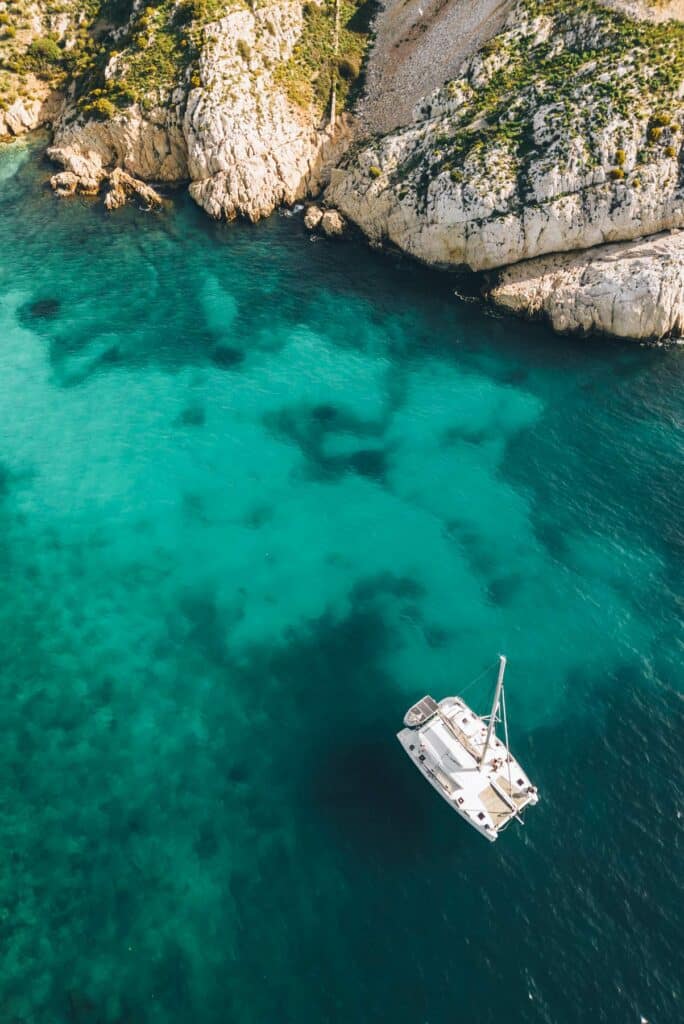 croisière à la voile en Méditerranée