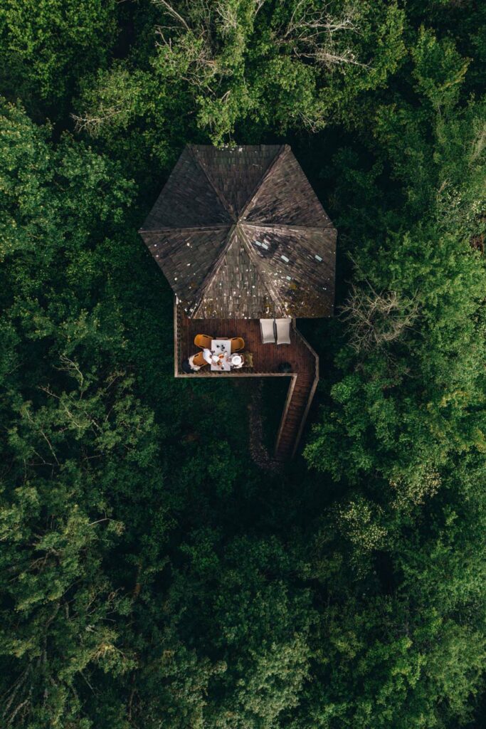 Cabane perchée Loiret