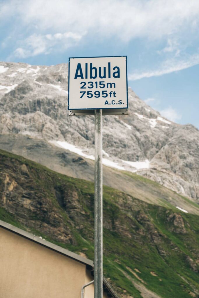 Albula Pass, Suisse