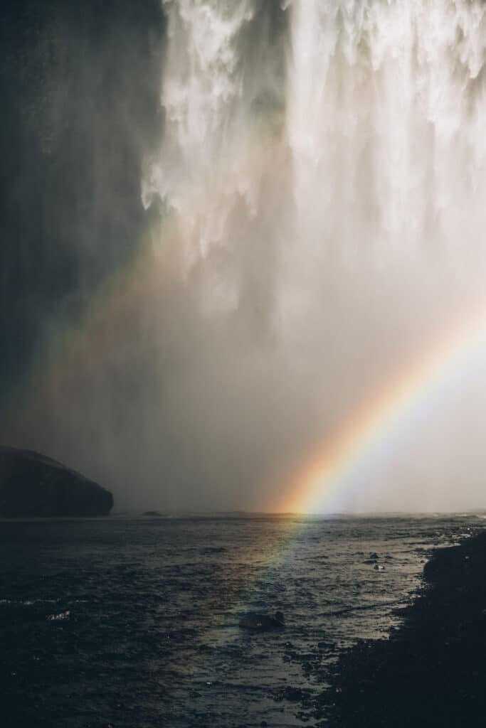 Skogafoss, Islande