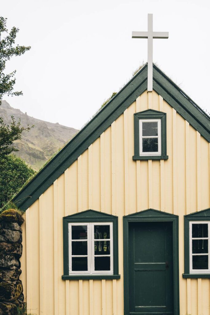 Eglise Hofskirkja, Islande